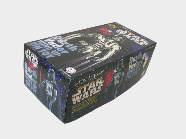 Osaka Tin Darth Vader Tin Wind-Up Figure — Japanese Buriki Star Wars Collectible