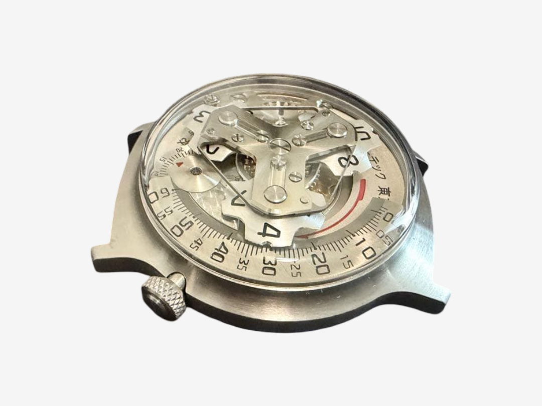 Otsuka Lotec No.5 Kai Jump Hour Watch – Japanese Independent Industrial Mechanical Timepiece Full Set