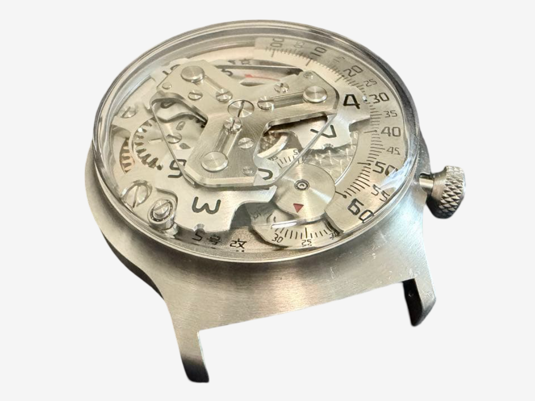 Otsuka Lotec No.5 Kai Jump Hour Watch – Japanese Independent Industrial Mechanical Timepiece Full Set