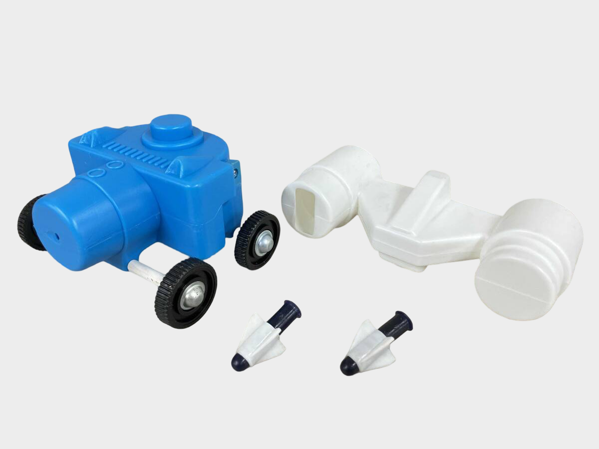 Popy Jumbo Machinder Skyzel Kyodain Vintage Giant Robot Figure With Box Accessories Display-Class Tokusatsu Icon