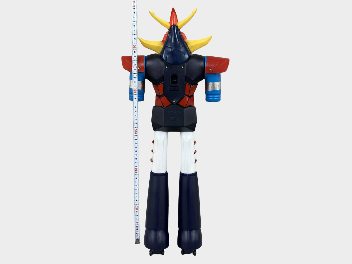 Popy Jumbo Machinder Brave Raideen Vintage Japanese Robot Figure w/ Box — Oversized 1970s Show-Era Icon, Display Class