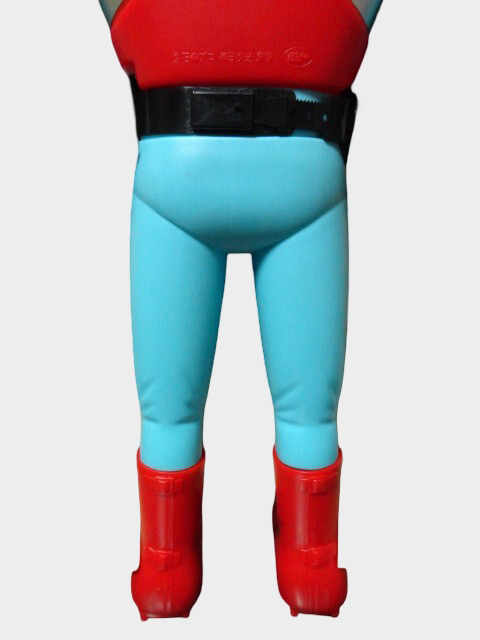 Popy Kamen Rider X Jumbo Machinder Figure, Vintage Showa-Era 60cm Hero Display Piece, Deadstock Condition