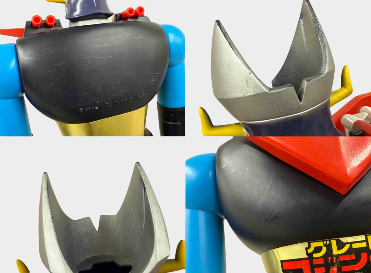 Popy Great Mazinger Jumbo Machinder Soft Vinyl Figure w/ Box + Accessories | Showa Era Mecha Display Piece