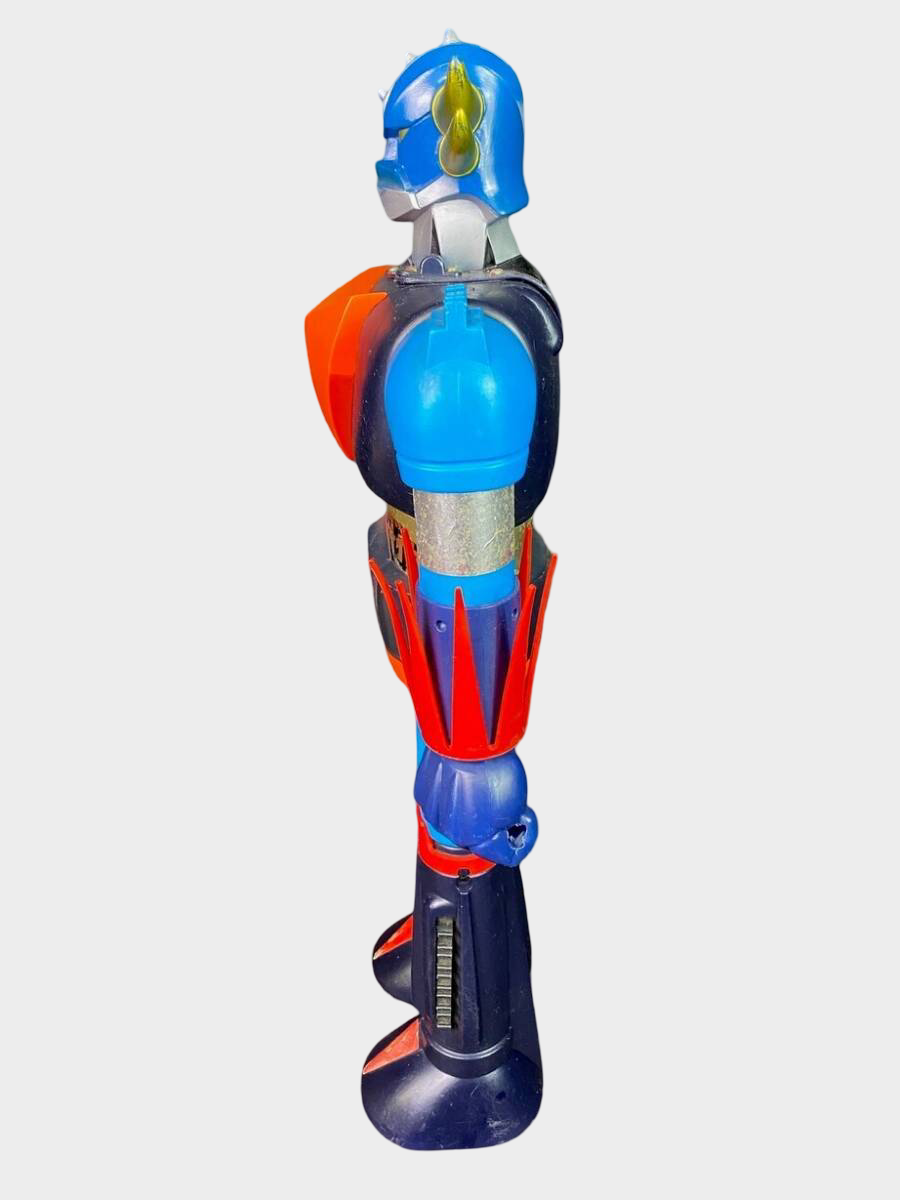 Popy Jumbo Machinder UFO Robot Grendizer 60.5cm Soft Vinyl Figure w/ Box — Vintage Japanese Giant Robot Display Piece