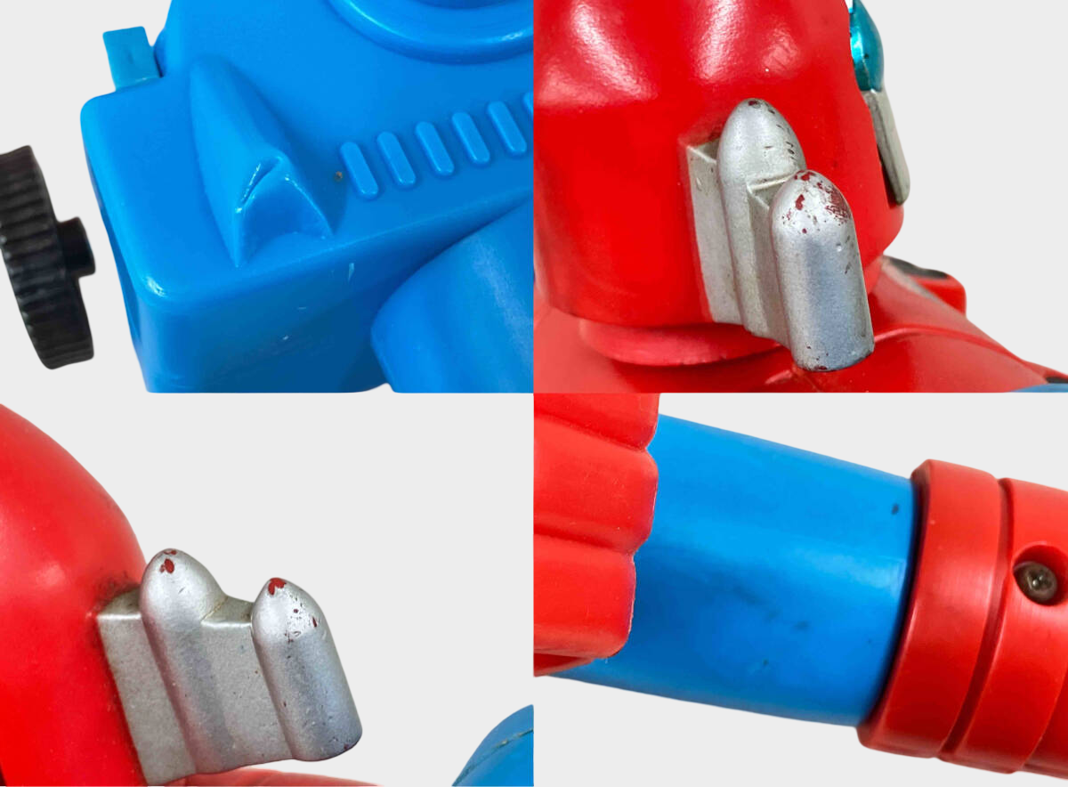 Popy Jumbo Machinder Skyzel Kyodain Vintage Giant Robot Figure With Box Accessories Display-Class Tokusatsu Icon