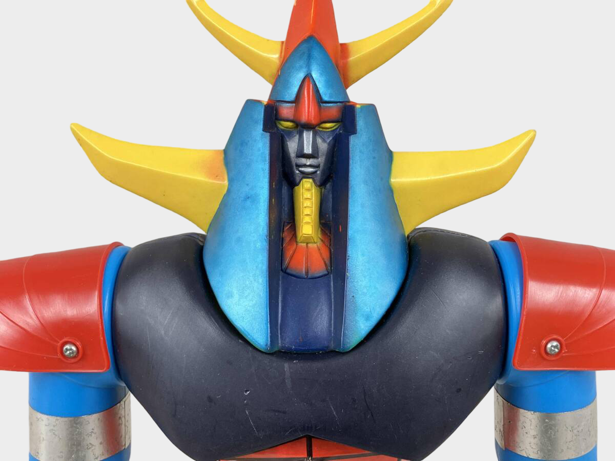 Popy Jumbo Machinder Brave Raideen Vintage Japanese Robot Figure w/ Box — Oversized 1970s Show-Era Icon, Display Class