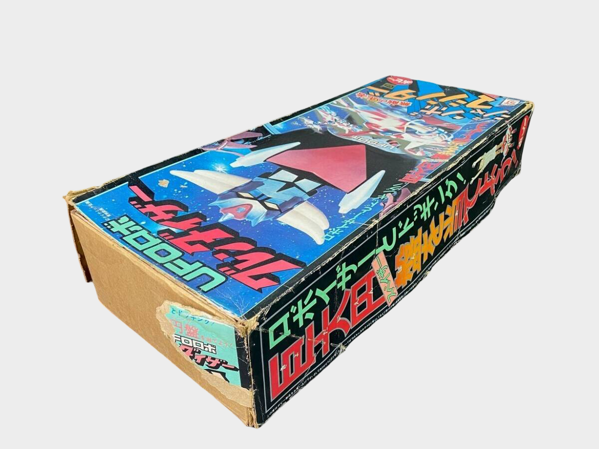 Popy Jumbo Machinder UFO Robot Grendizer 60.5cm Soft Vinyl Figure w/ Box — Vintage Japanese Giant Robot Display Piece