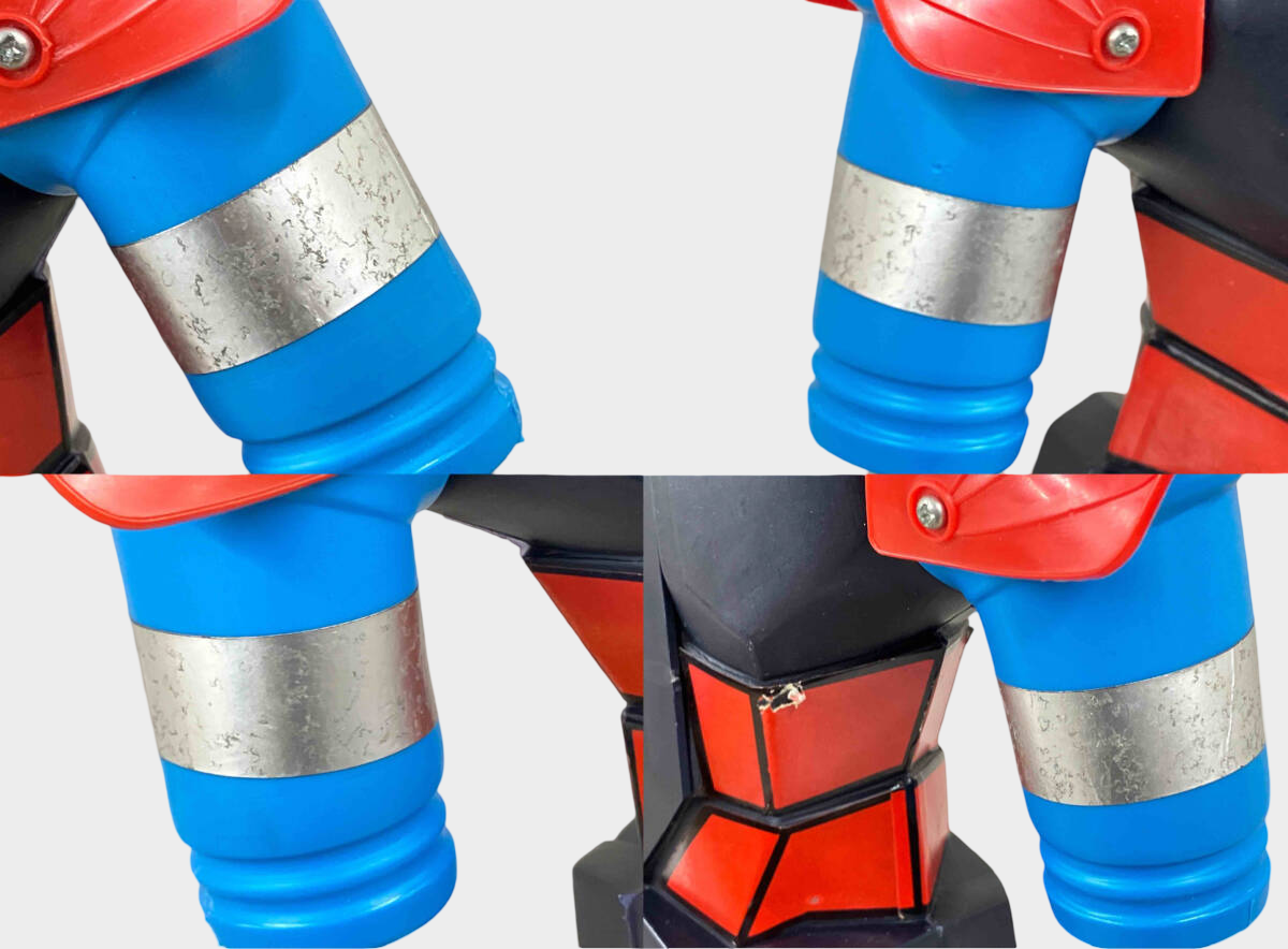 Popy Jumbo Machinder Brave Raideen Vintage Japanese Robot Figure w/ Box — Oversized 1970s Show-Era Icon, Display Class