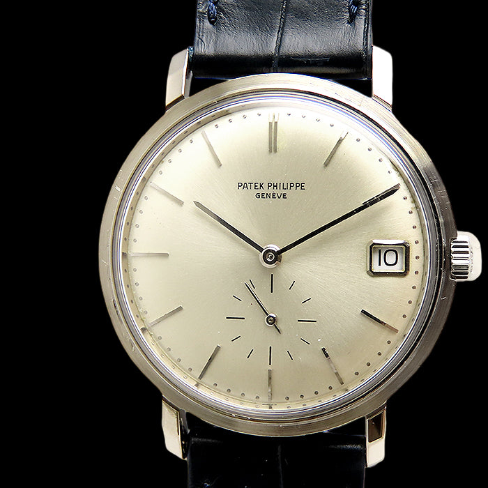 Patek Philippe Calatrava 3445G · 18K White Gold 35mm · Automatic · Archive Extract · Patek Overhauled