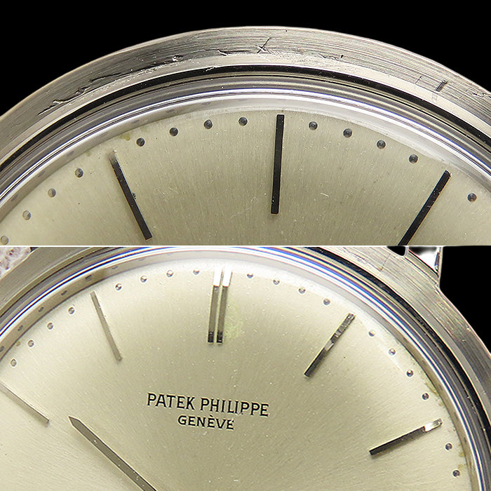 Patek Philippe Calatrava 3445G · 18K White Gold 35mm · Automatic · Archive Extract · Patek Overhauled