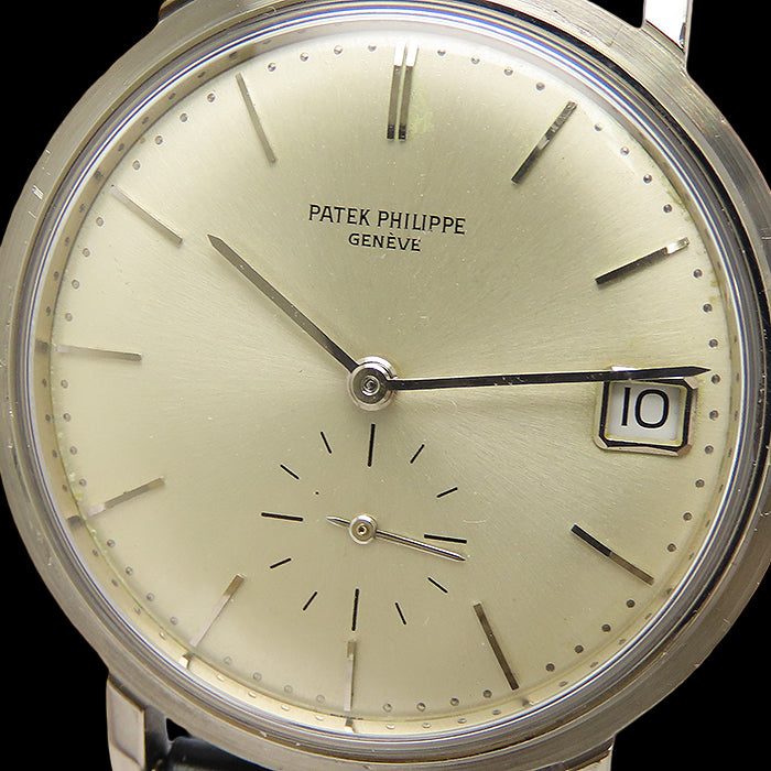Patek Philippe Calatrava 3445G · 18K White Gold 35mm · Automatic · Archive Extract · Patek Overhauled
