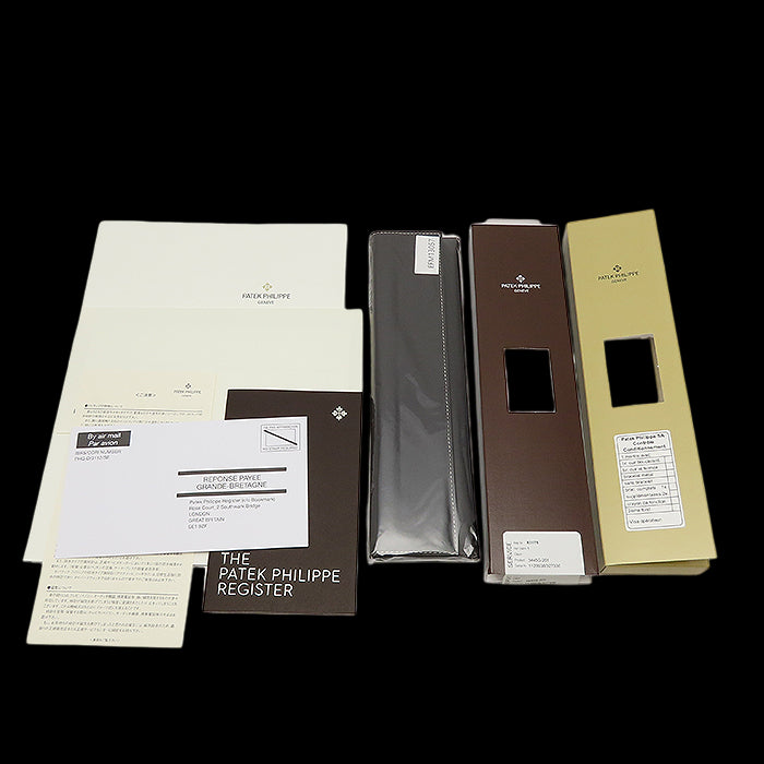 Patek Philippe Calatrava 3445G · 18K White Gold 35mm · Automatic · Archive Extract · Patek Overhauled