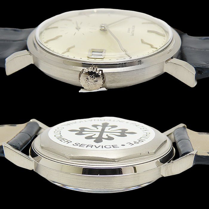 Patek Philippe Calatrava 3445G · 18K White Gold 35mm · Automatic · Archive Extract · Patek Overhauled