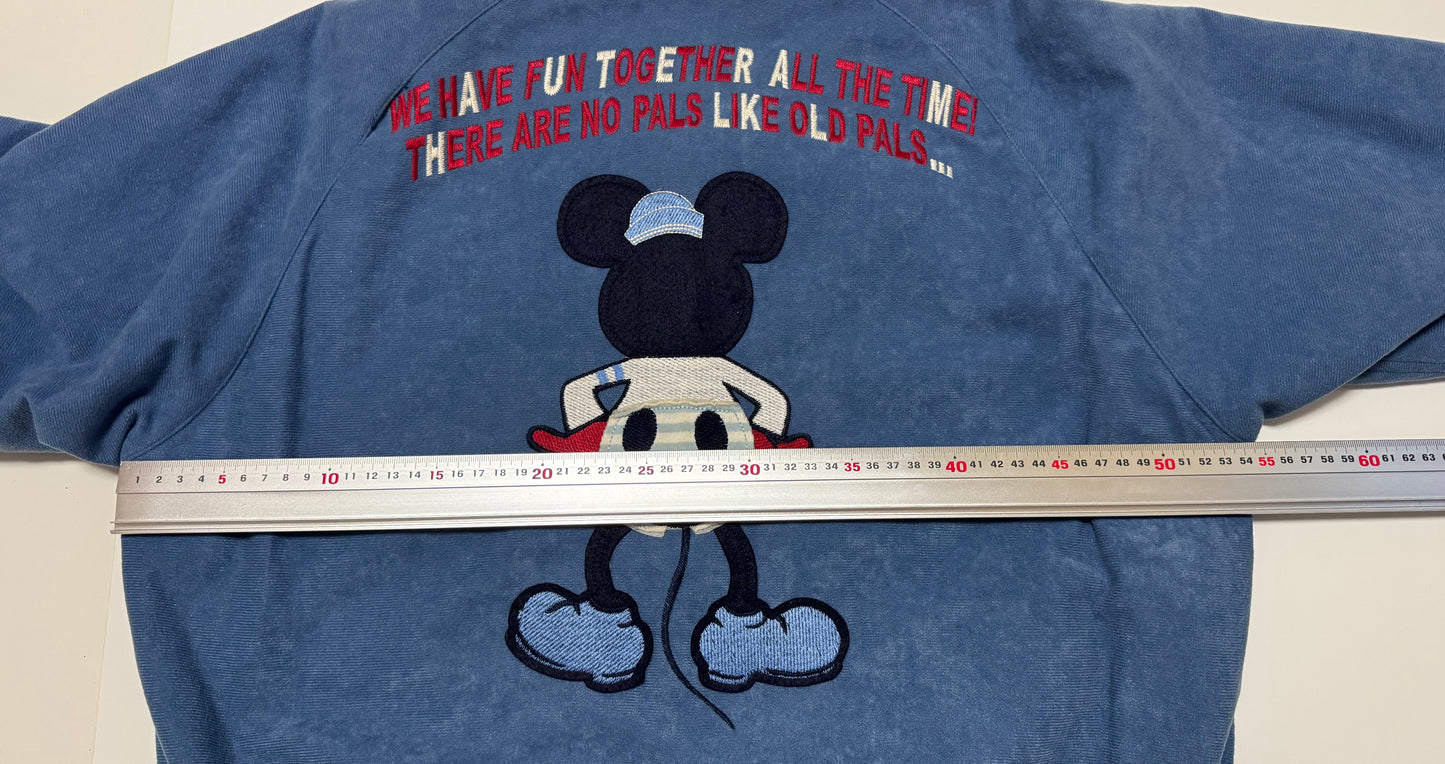 Rare Karl Helmut x Disney Mickey Mouse Reversible Jacket S, Hokusai Wave 20th Anniversary Japanese Disneyana