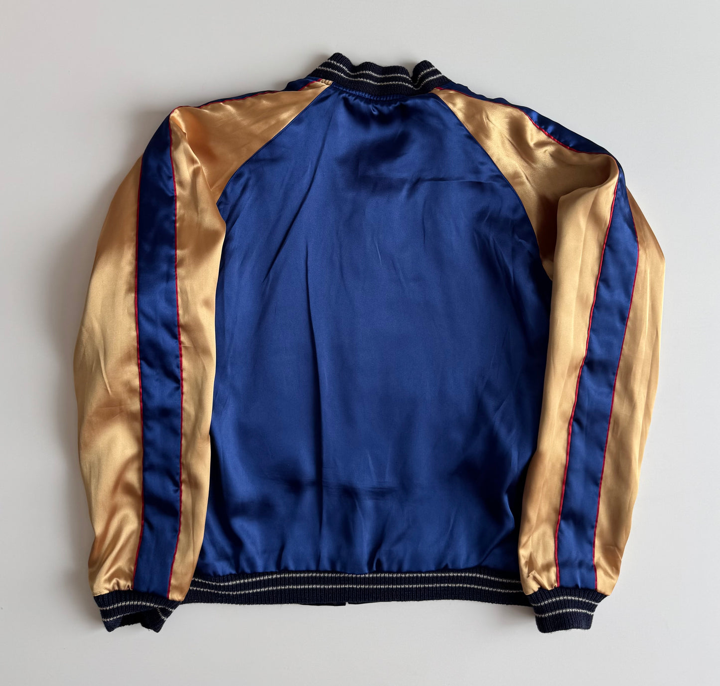 Vintage Chevy Lover Sukajan Jacket Reversible Hot Rod Monster Kustom Kulture Embroidered Japanese Souvenir Bomber Size M