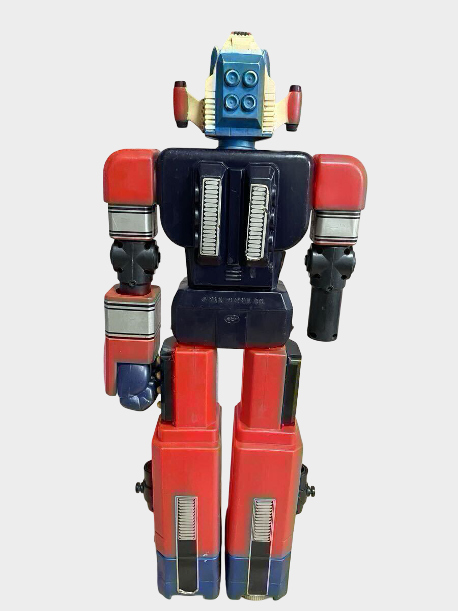Popy Daimos Jumbo Giant Robot Figure 60cm Showa Vintage Style Mecha Display Collectible Retro Japan
