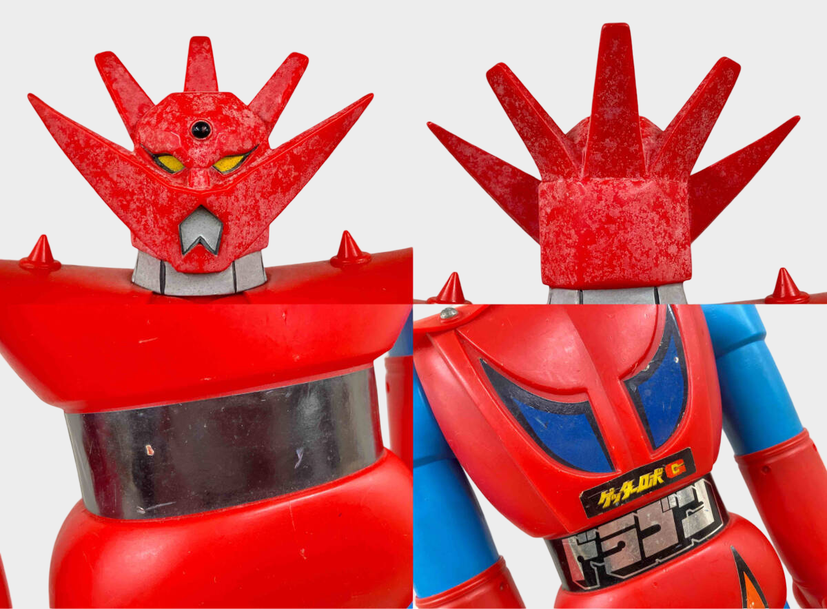 Popy Jumbo Machinder Getter Robo G “Getter Dragon” Vintage Figure w/ Box — Showa Era Giant Character Robot Display