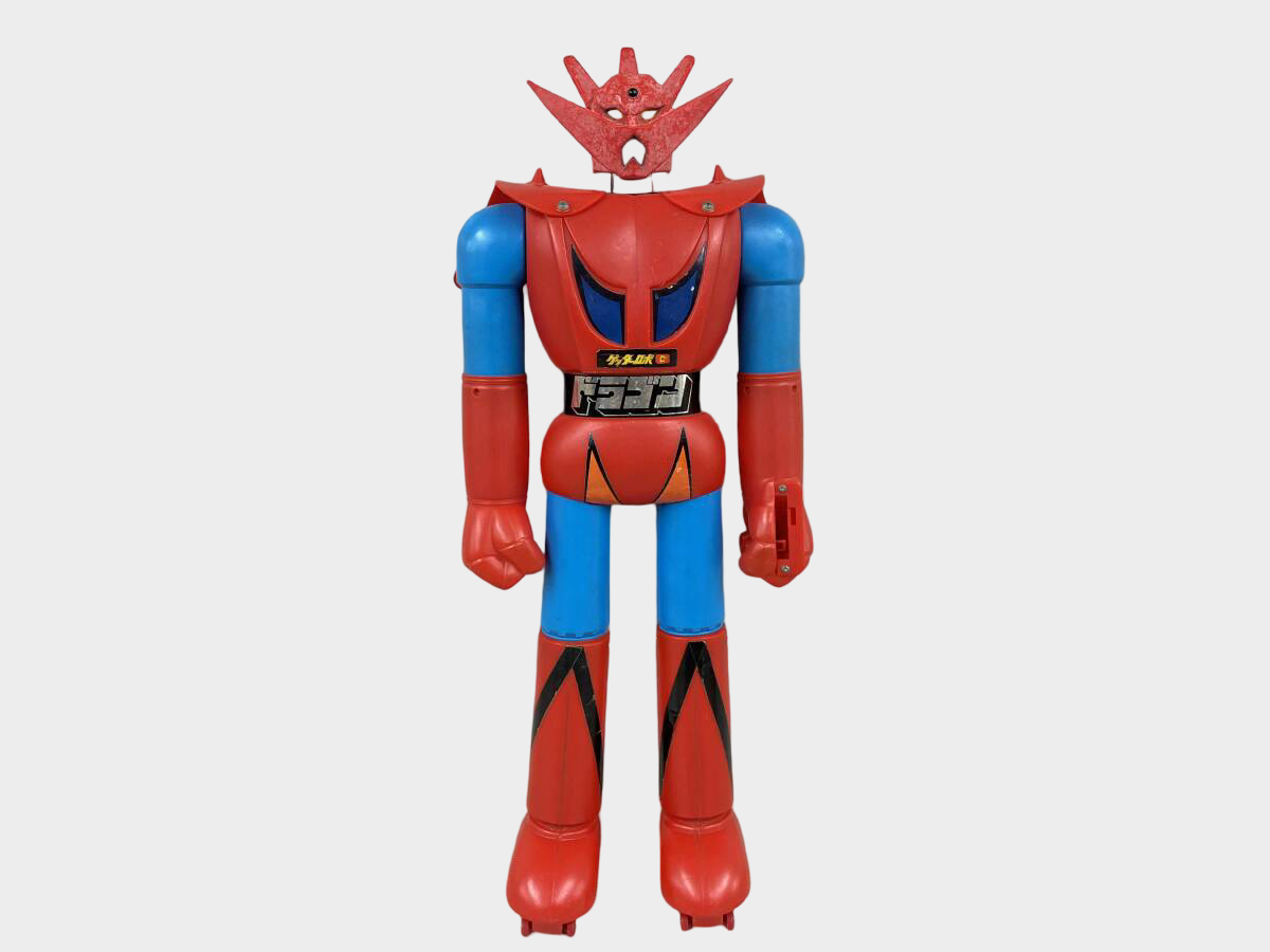 Popy Jumbo Machinder Getter Robo G “Getter Dragon” Vintage Figure w/ Box — Showa Era Giant Character Robot Display