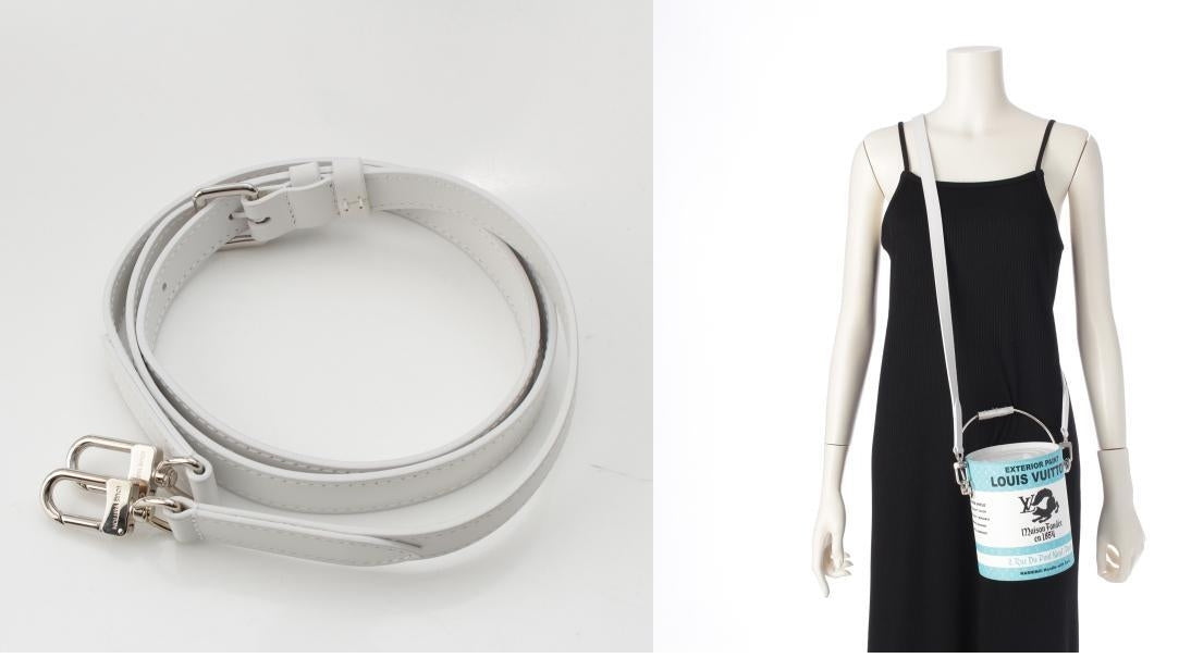 Louis Vuitton Paint Can M81597 Light Blue White – Limited Edition 2WAY Bag – Rare LV Can Bag – Art Collector Piece