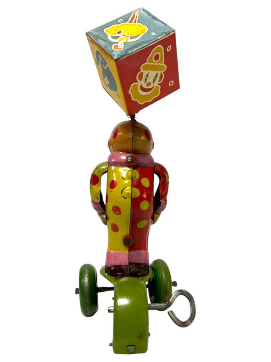 Antique Prewar Japanese Tin Town to Town Wind-Up Toy CK Store 1930s