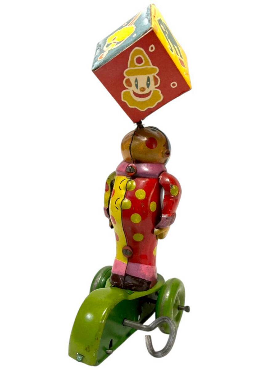 Antique Prewar Japanese Tin Town to Town Wind-Up Toy CK Store 1930s