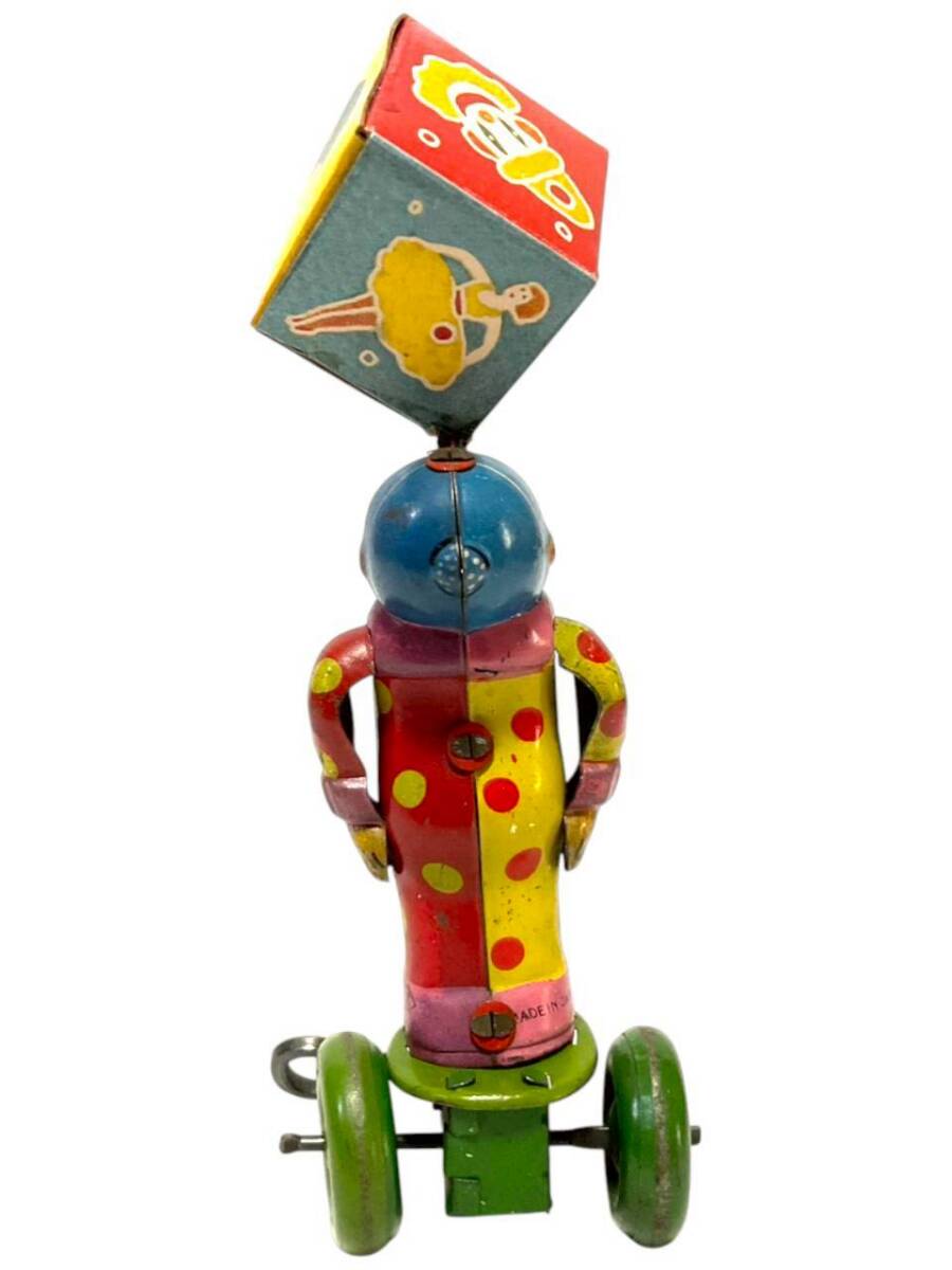Antique Prewar Japanese Tin Town to Town Wind-Up Toy CK Store 1930s