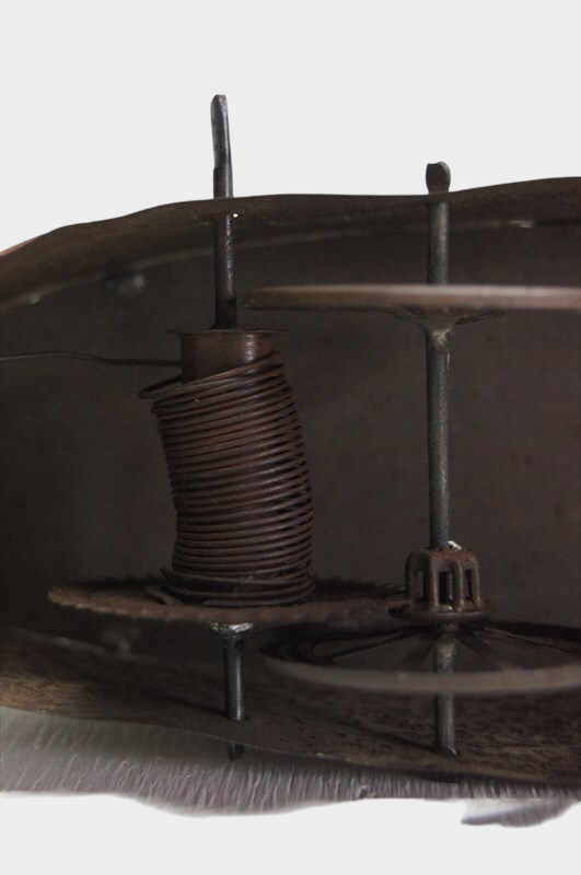 Prewar Meiji Era Japanese Tin Clockwork Battleship “Togo-ban” Naval Commemorative Vessel