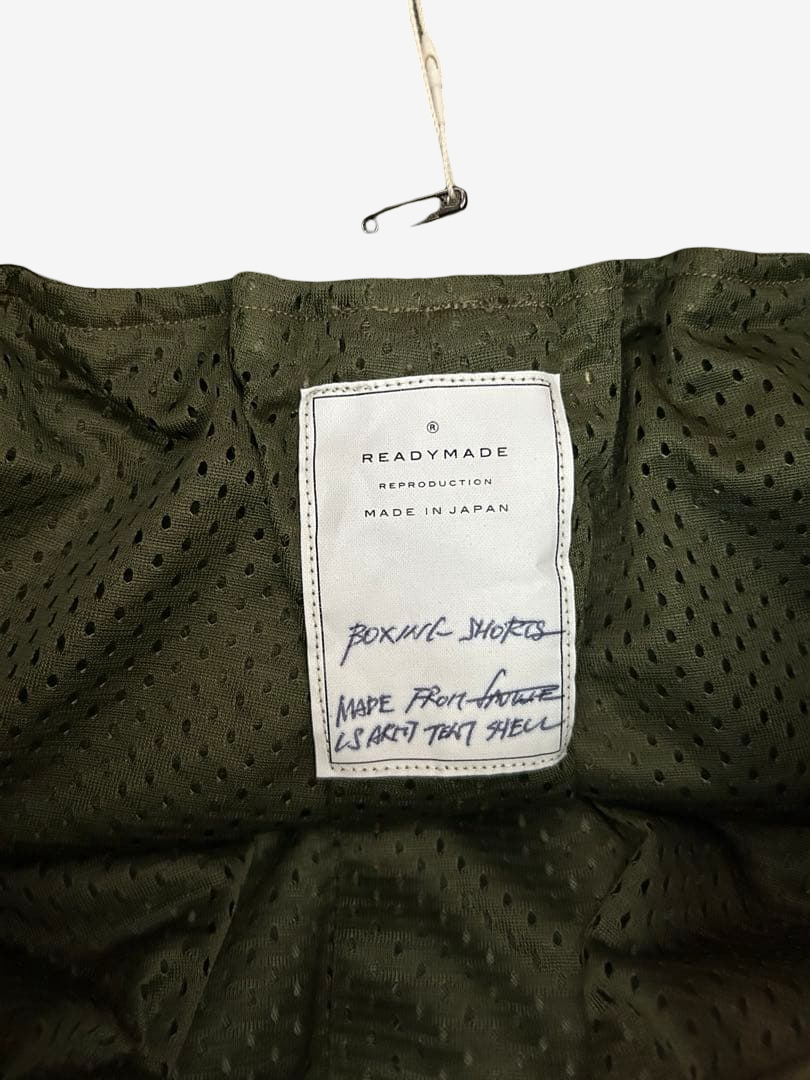 READYMADE Murakami Me Me Eye Shorts Rare Military Reconstruction Designer Streetwear Art Piece Size L