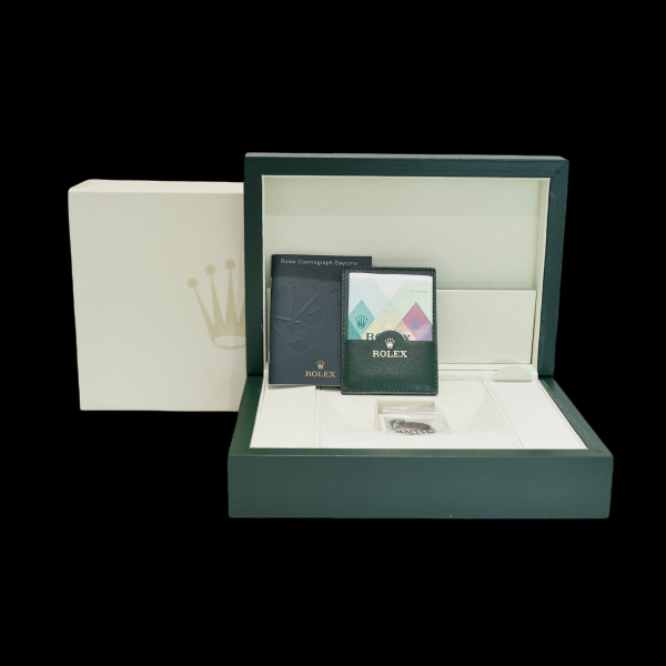 Rolex Daytona 116568BR Yellow Gold Baguette Diamond Bezel MOP Dial Chronograph — High Jewellery Men’s Watch