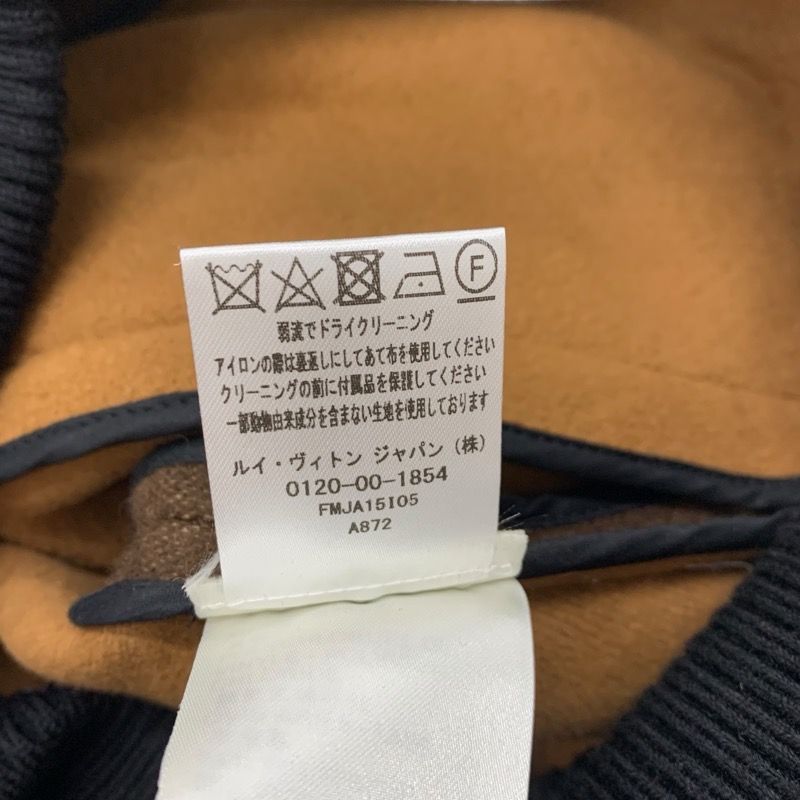 Rare Louis Vuitton LV Monogram Wool Jacquard Varsity Bomber Jacket Blouson