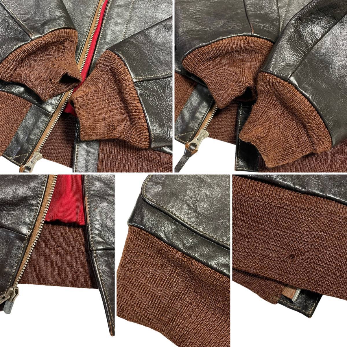 Rare Toys McCoy Marilyn Monroe Anything Goes A-2 Horsehide Flight Jacket TMJ1424 Size 36
