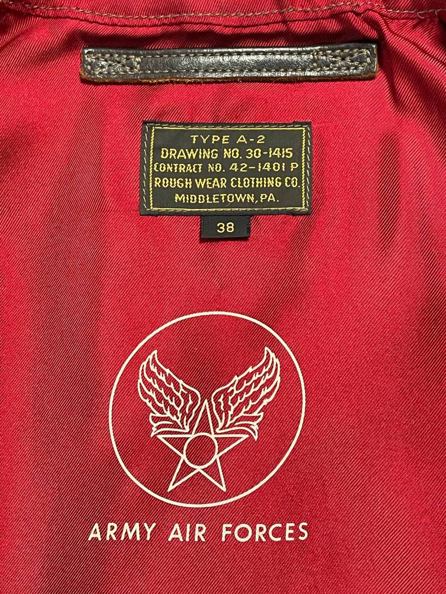 Rare Toys McCoy Marilyn Monroe Anything Goes A-2 Horsehide Flight Jacket TMJ1424 Size 36