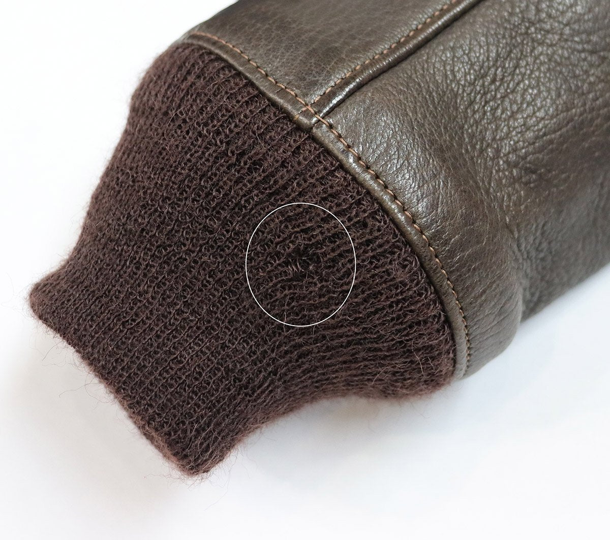Real McCoy A2 Jacket Deer Skin Hell’s Angels AVG Custom Leather Flight Jacket Size 44 Seal Brown Rare