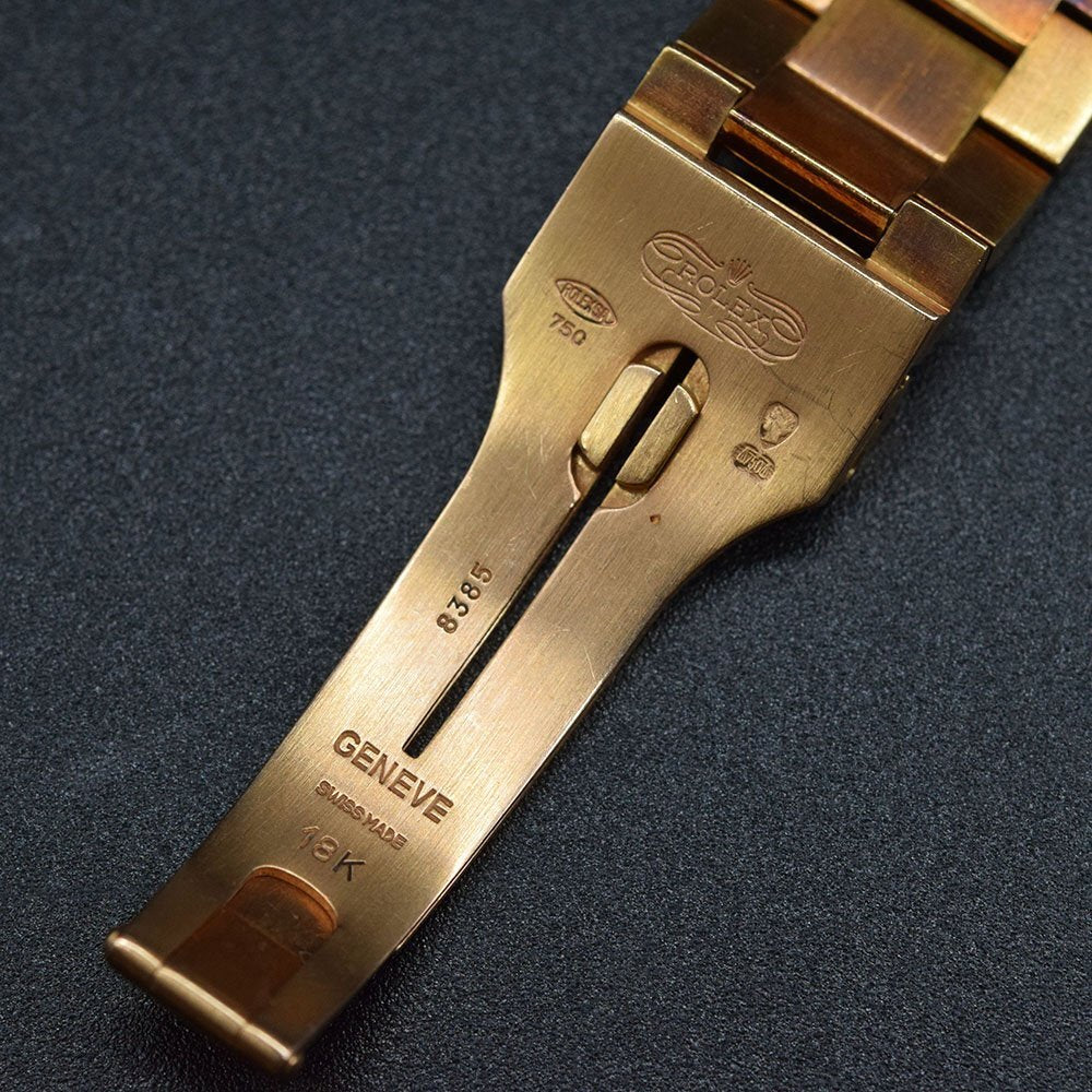 Rolex Day-Date 36 Ref.18138 – Factory Diamond Pave Dial, Diamond Bezel & Diamond President Bracelet – 18K Yellow Gold – 1991 E-Serial