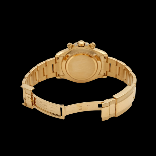 Rolex Daytona 116598RBOW Rainbow Sapphire Bezel × Diamond Index × 18KYG – Ultra-Rare Masterpiece – Full Set – Collector Grade