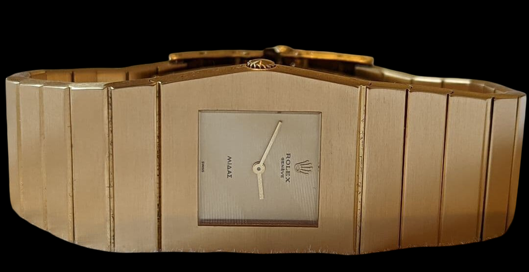 Rolex King Midas Ref.9630 — The Mythic 18K Monobloc Sculpture of Time