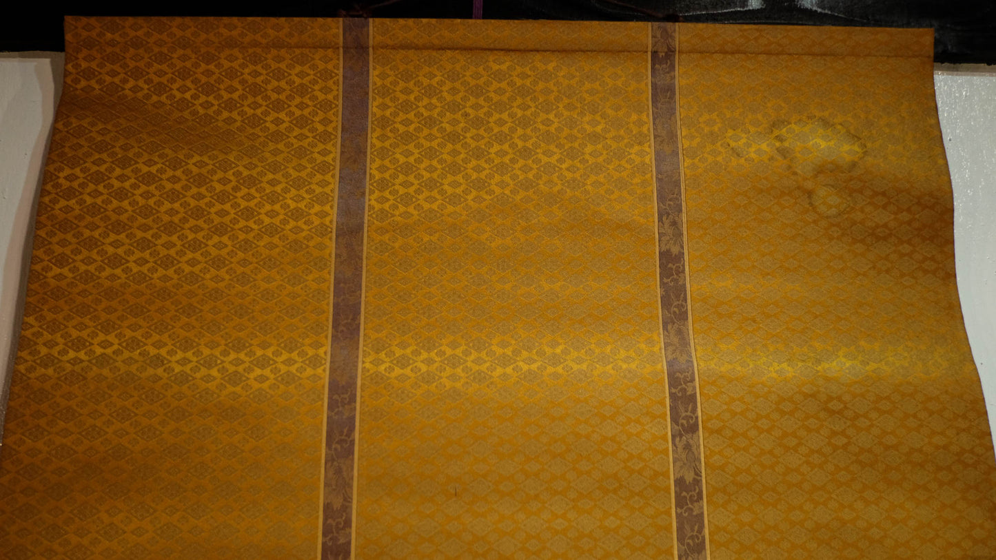 Vintage Japanese Aizen Myōō Scroll | Rāgarāja Wisdom King Buddhist Painting | Shingon Esoteric Temple Art Kakejiku