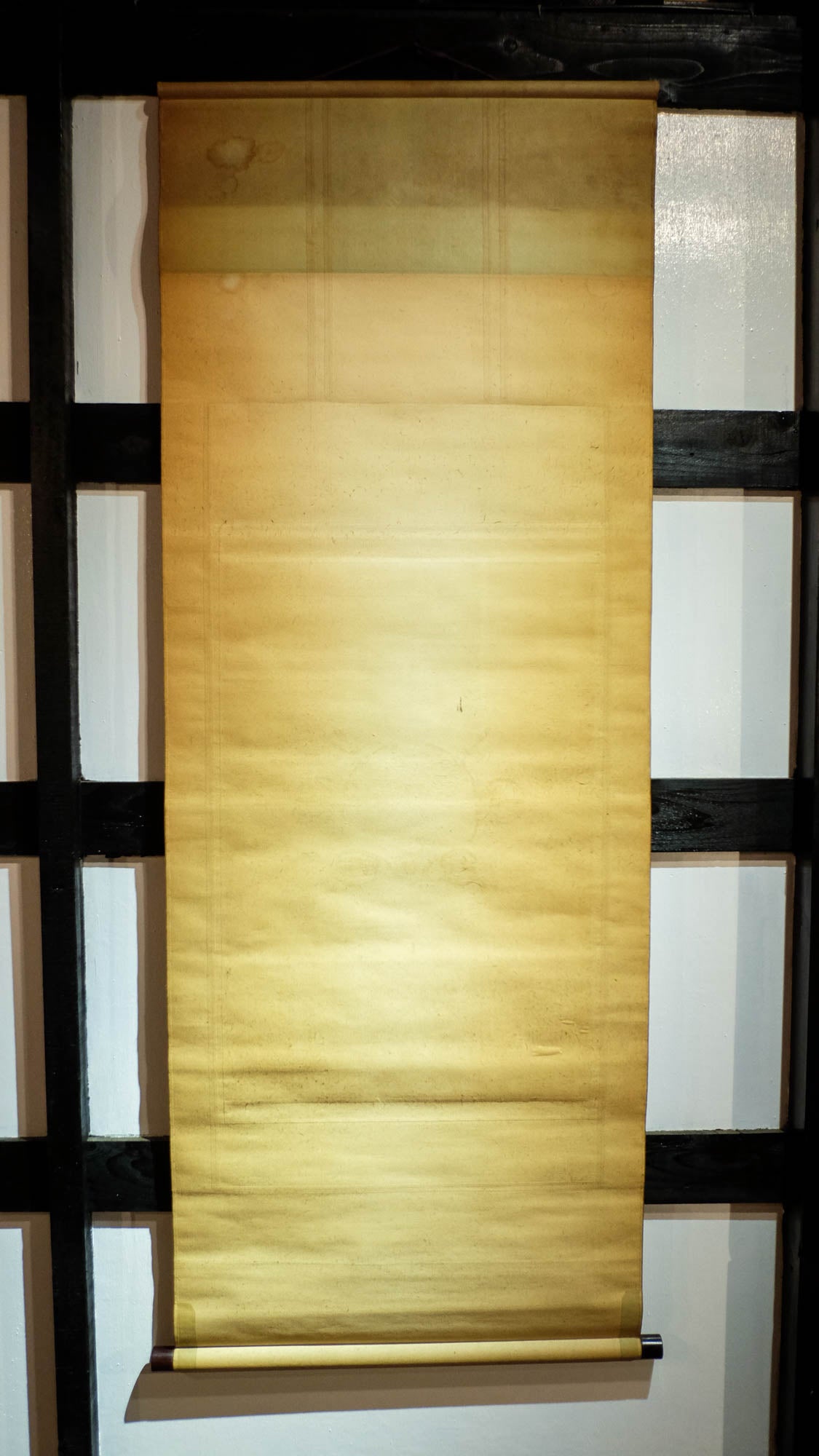 Vintage Japanese Aizen Myōō Scroll | Rāgarāja Wisdom King Buddhist Painting | Shingon Esoteric Temple Art Kakejiku