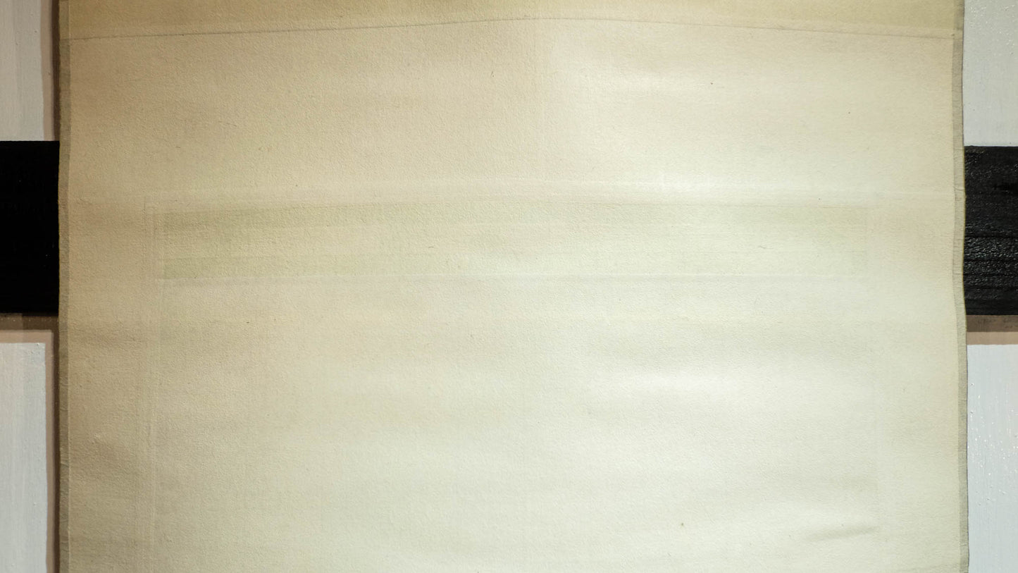 Antique Japanese Amida Buddha Raigo Scroll | Kannon & Seishi Pure Land Kakejiku | Early 20th Century Silk Art