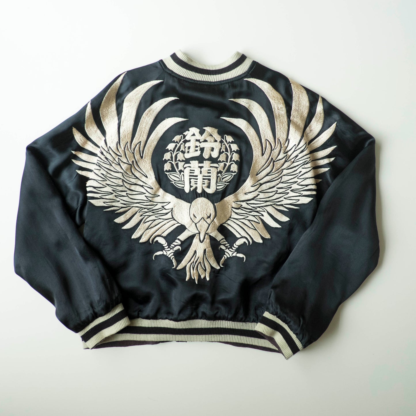 CROWS x WORST Regulus Bōya Harumichi Hawk Dragon Reversible Sukajan Suzuran Jacket L-XL Japanese Yankii Manga