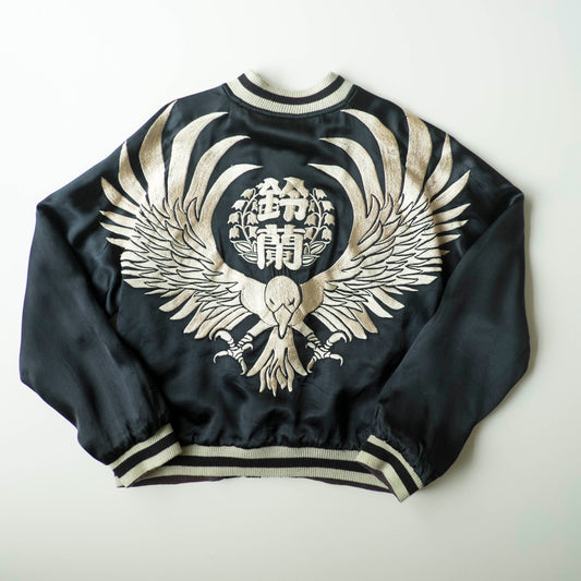 CROWS x WORST Regulus Bōya Harumichi Hawk Dragon Reversible Sukajan Suzuran Jacket L-XL Japanese Yankii Manga