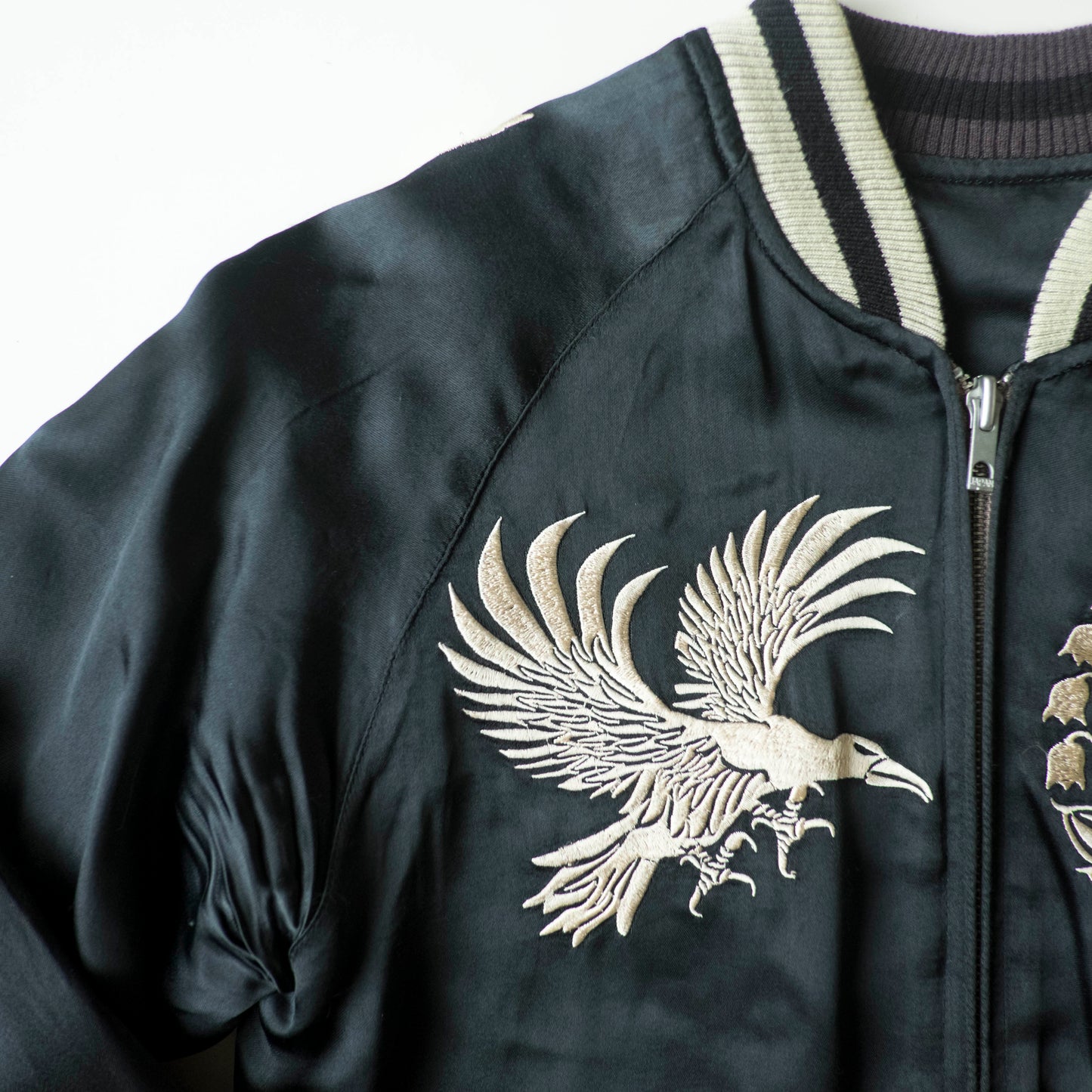 CROWS x WORST Regulus Bōya Harumichi Hawk Dragon Reversible Sukajan Suzuran Jacket L-XL Japanese Yankii Manga