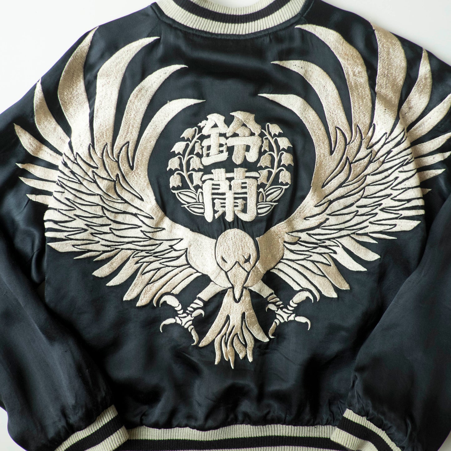 CROWS x WORST Regulus Bōya Harumichi Hawk Dragon Reversible Sukajan Suzuran Jacket L-XL Japanese Yankii Manga