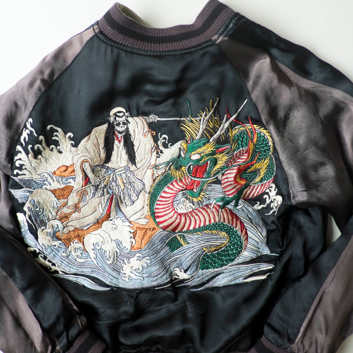 CROWS x WORST Regulus Bōya Harumichi Hawk Dragon Reversible Sukajan Suzuran Jacket L-XL Japanese Yankii Manga