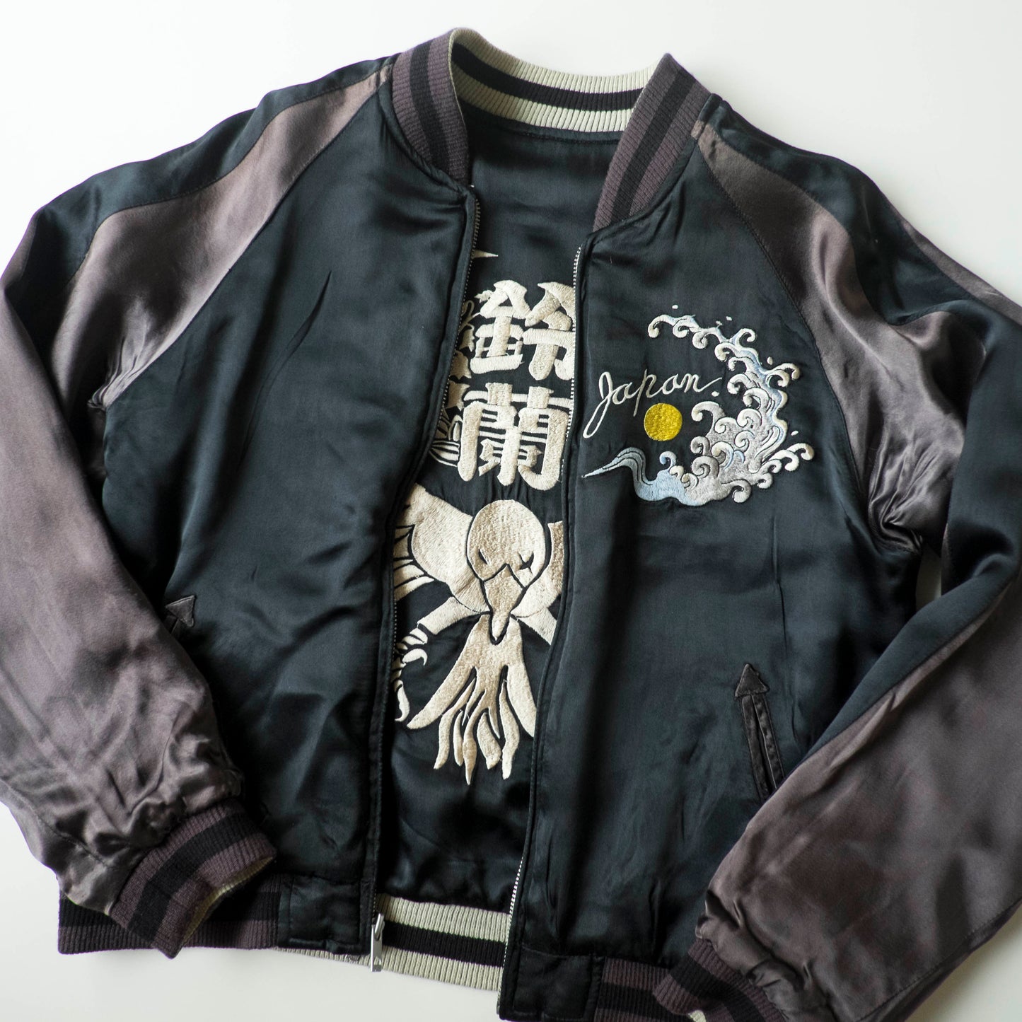 CROWS x WORST Regulus Bōya Harumichi Hawk Dragon Reversible Sukajan Suzuran Jacket L-XL Japanese Yankii Manga