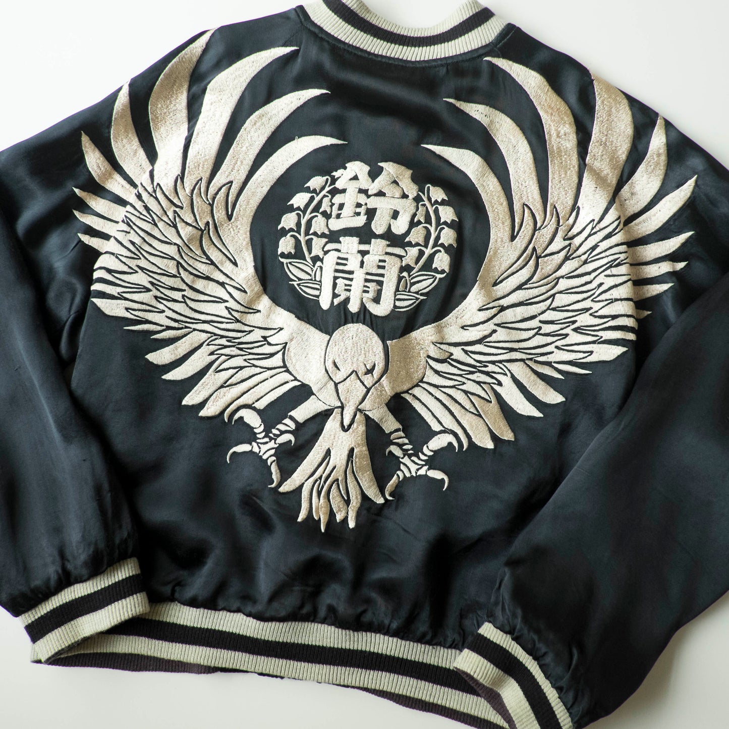 CROWS x WORST Regulus Bōya Harumichi Hawk Dragon Reversible Sukajan Suzuran Jacket L-XL Japanese Yankii Manga