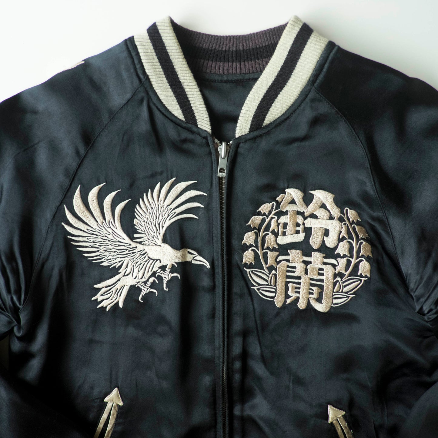 CROWS x WORST Regulus Bōya Harumichi Hawk Dragon Reversible Sukajan Suzuran Jacket L-XL Japanese Yankii Manga