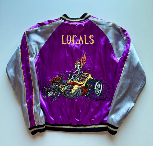 Vintage Tailor Toyo TT10930 Reversible Sukajan Jacket Size S Tiger LOCALS Hot Rod Japanese Souvenir Bomber 2005