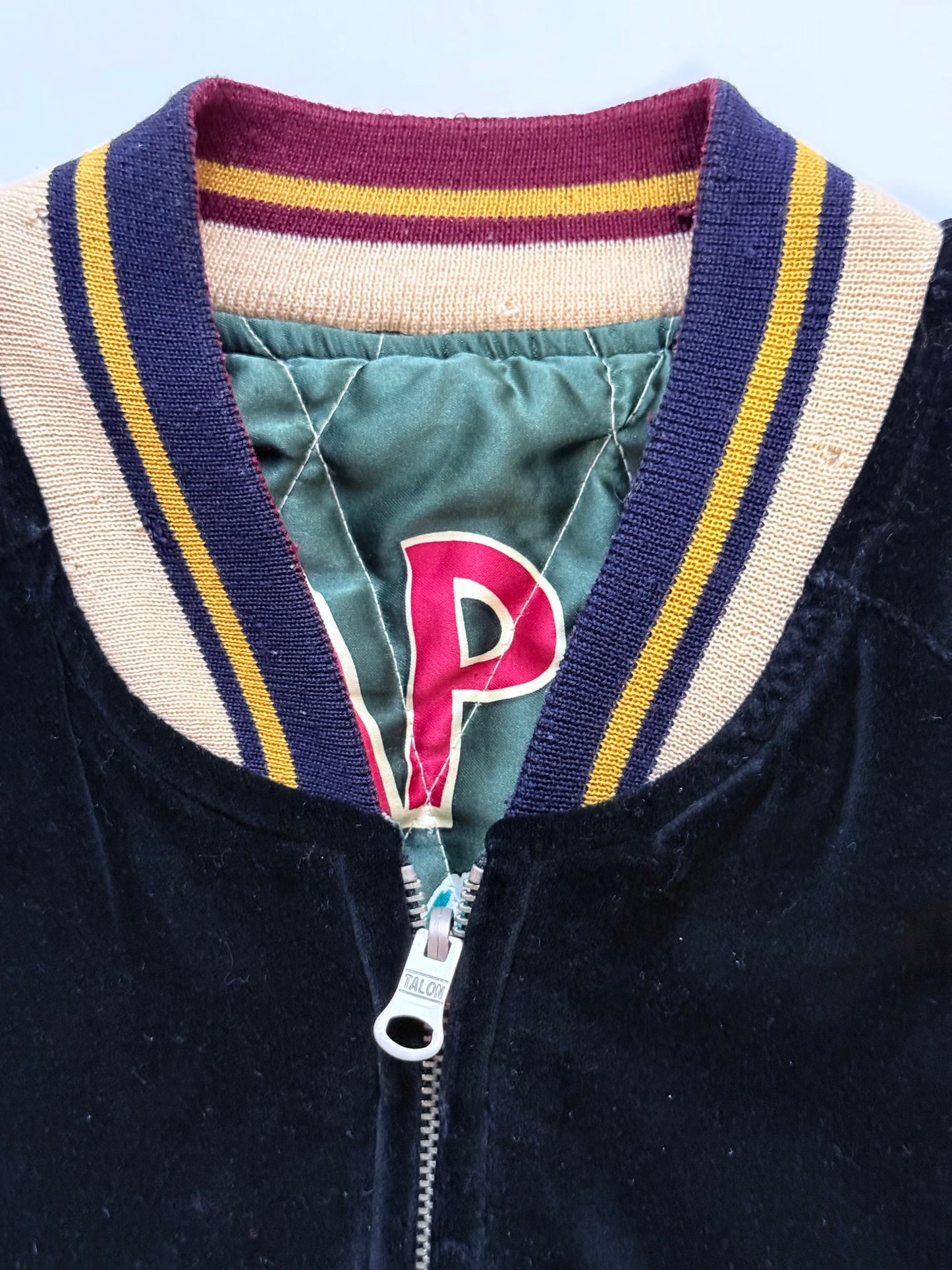 Supre Rare Vintage Tailor Toyo Reversible Sukajan Jacket M Japan Map Tiger Dragon Velvet Souvenir Bomber