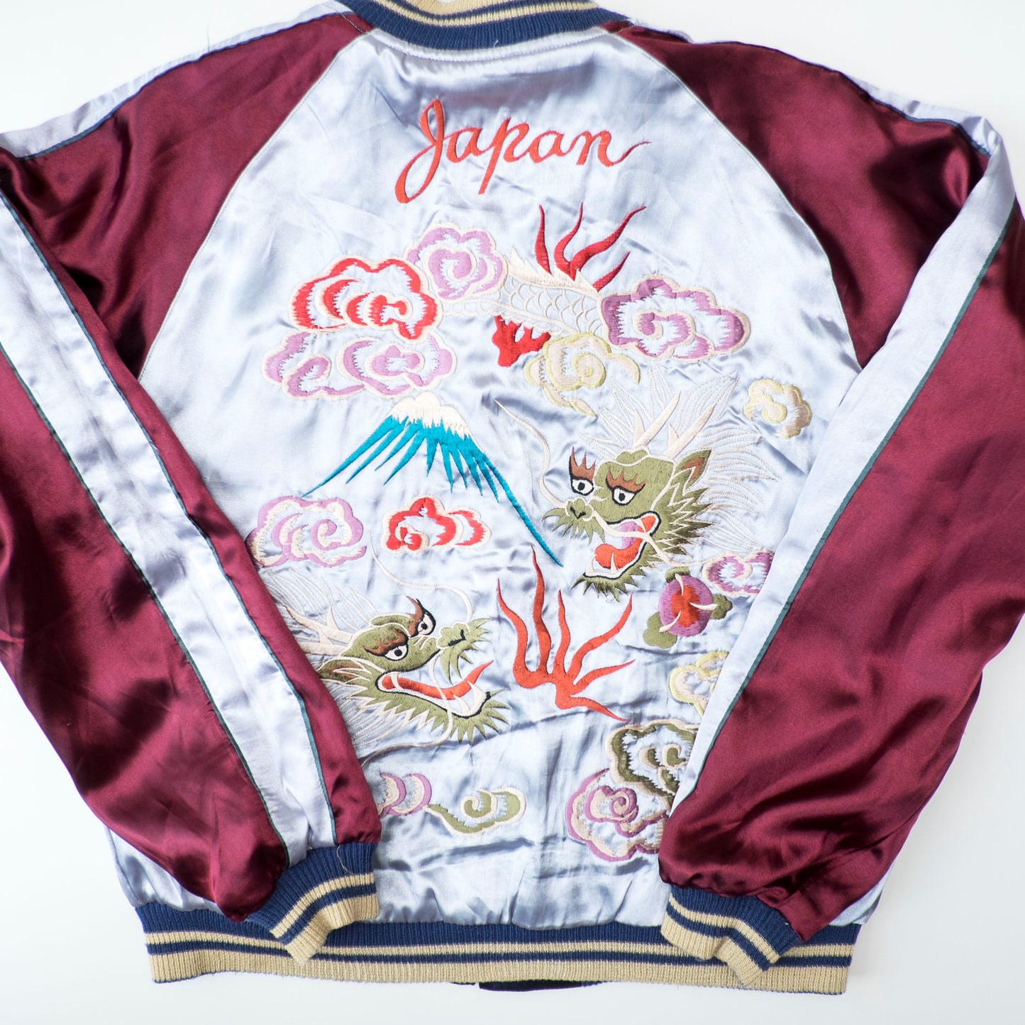 Vintage Tailor Toyo Aloha Hawaii Ukulele Dragon Reversible Sukajan Jacket